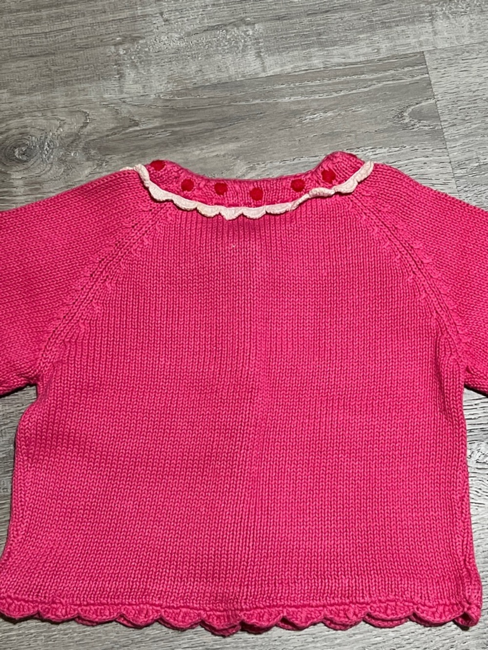 Rare Vintage Simon Sez by Michael Simon Pink Heart Cardigan - Picture 15 of 16
